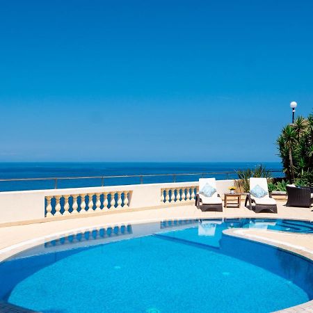 Villa Palma - Sunset Sea Views With Pool, Jacuzzi, Sauna And Games Room Mellieha Bagian luar foto